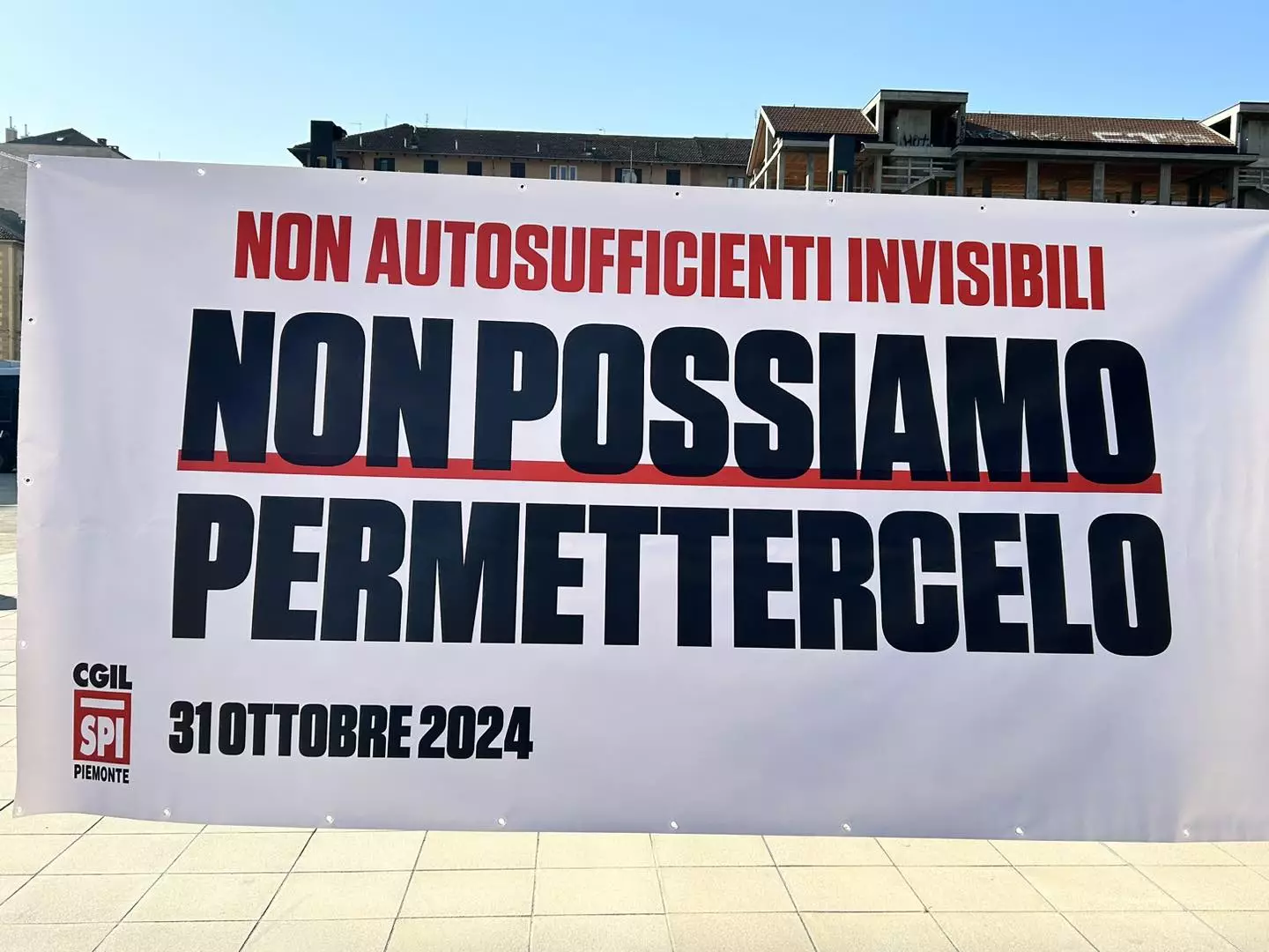 FACCIAMOCI SENTIRE MANIFESTAZIONE SPI CGIL